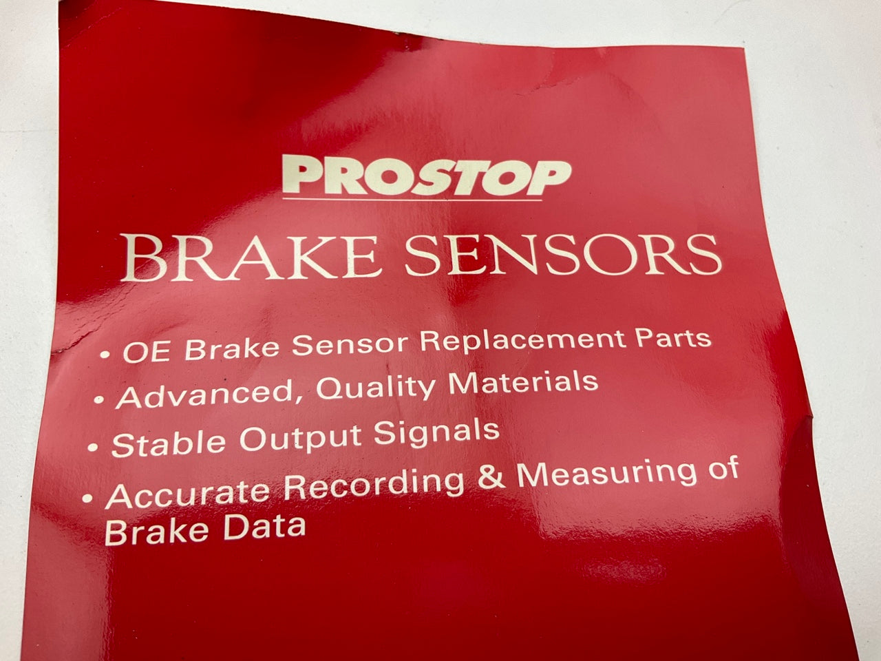 Pro Stop 10031 Disc Brake Pad Wear Sensor - Front