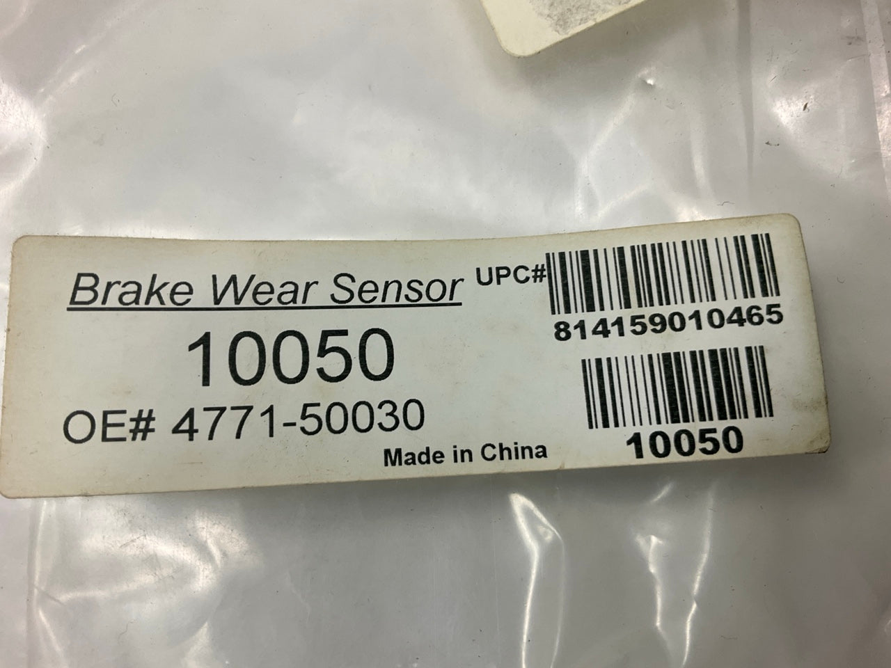Pro Stop 10050 Front Brake Pad Wear Sensor