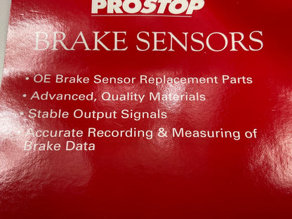 Pro Stop 10053 Rear Brake Pad Wear Sensor For 2001-2006 Lexus LS430