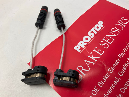 (2) Pro Stop 10060 Front Brake Pad Wear Sensor
