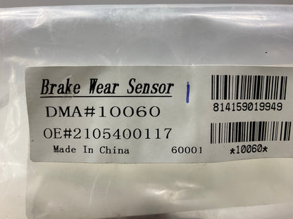 (2) Pro Stop 10060 Front Brake Pad Wear Sensor