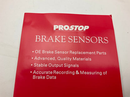 Pro Stop 10072 Front Disc Brake Pad Wear Sensor