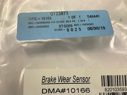 Pro Stop 10166 Rear Brake Pad Wear Sensor