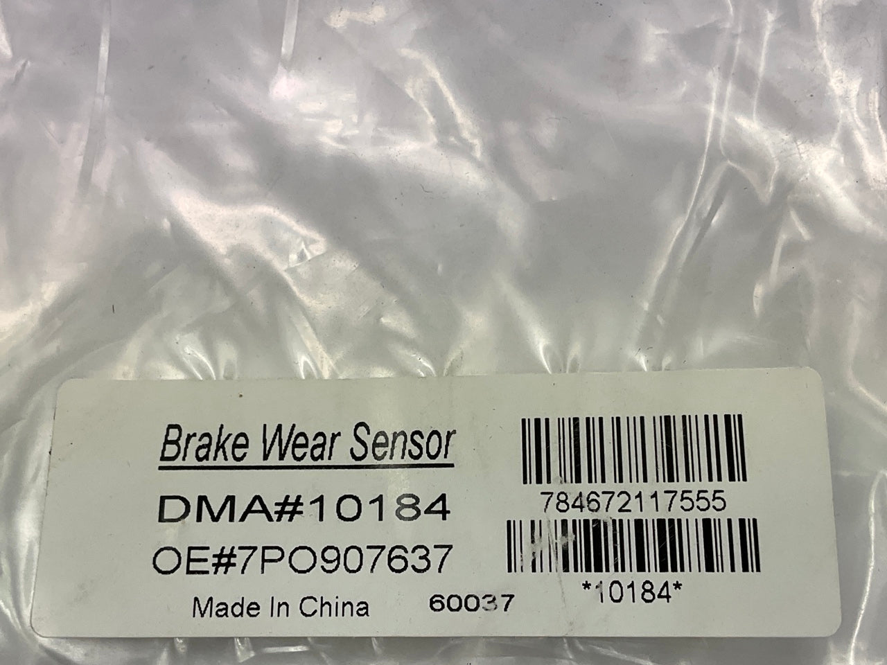 Pro Stop 10184 Front Brake Pad Wear Sensor 2011-2017 VW Touareg, 17-20 Panamera