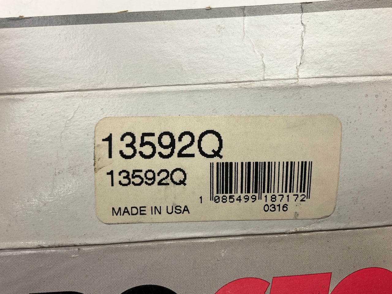 Pro Stop 13592Q Disc Brake Hardware Kit, Rear