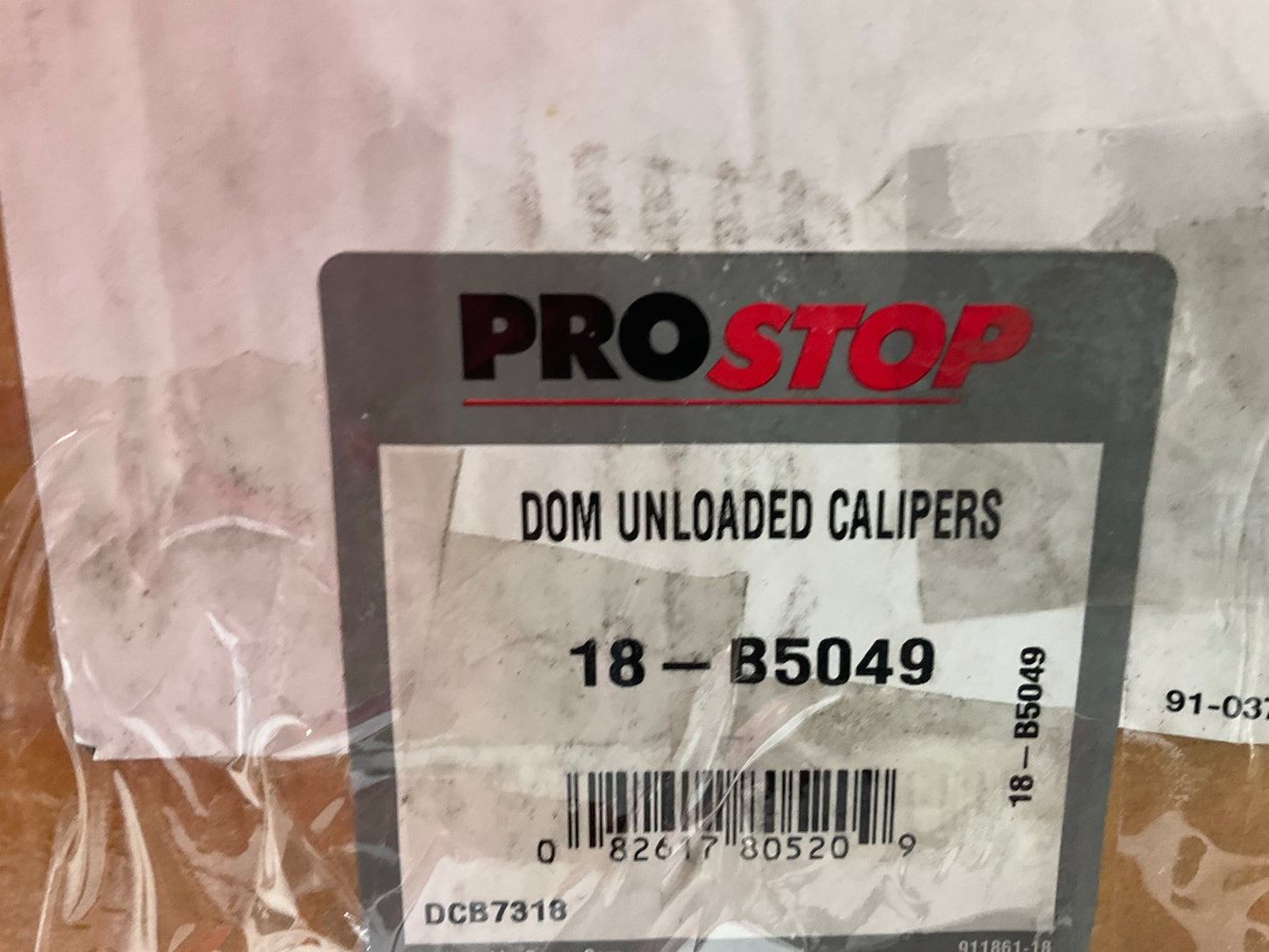 REMAN. Pro Stop 18-B5049 Rear Left Brake Caliper