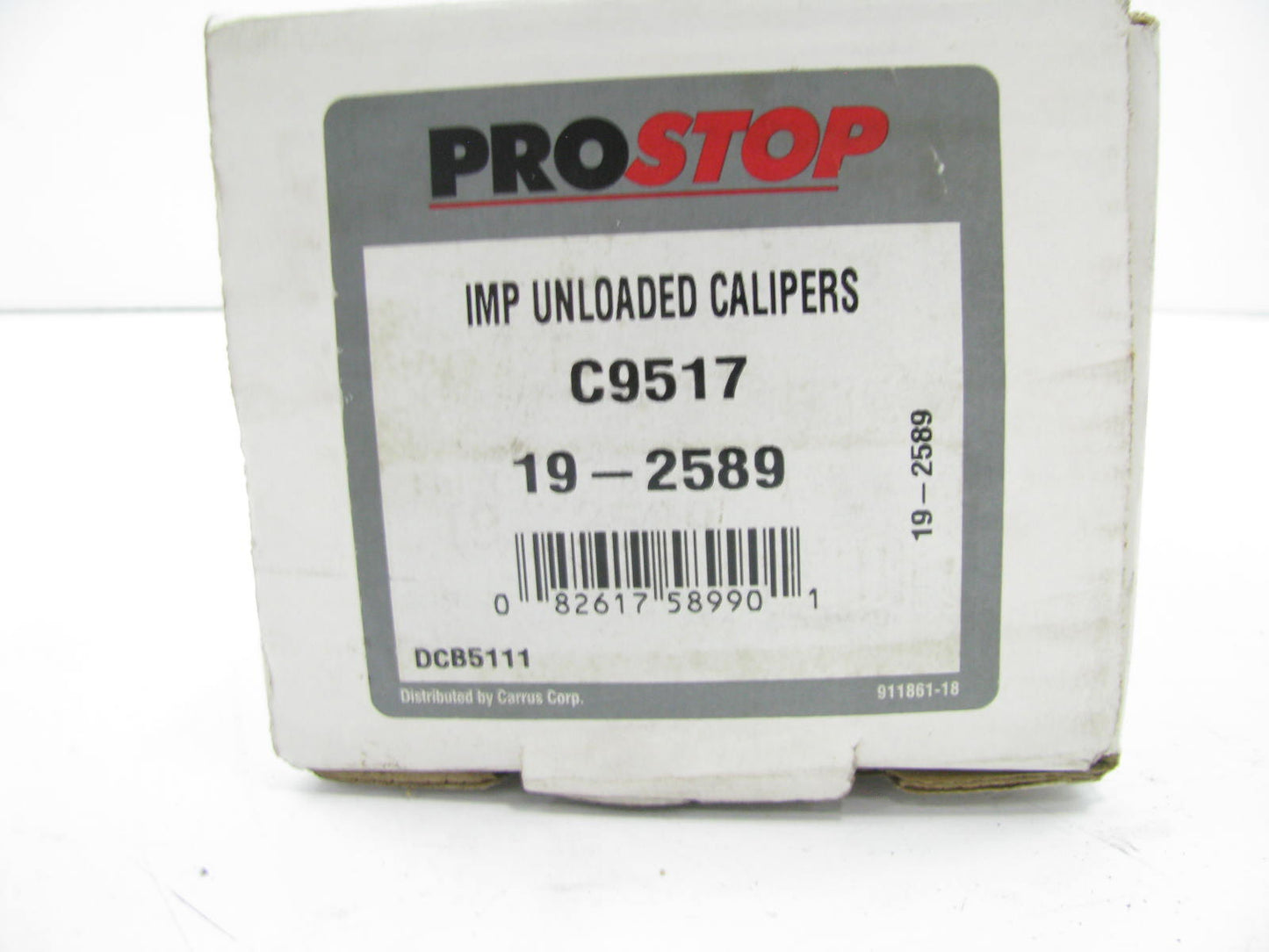 Pro Stop 19-2589 Remanufactured Disc Brake Caliper - Rear Left