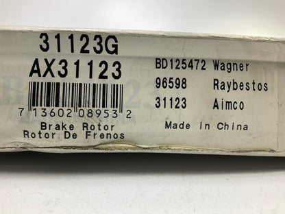 Pro Stop 31123G Front Disc Brake Rotor 95-97 200SX, 95-99 Sentra