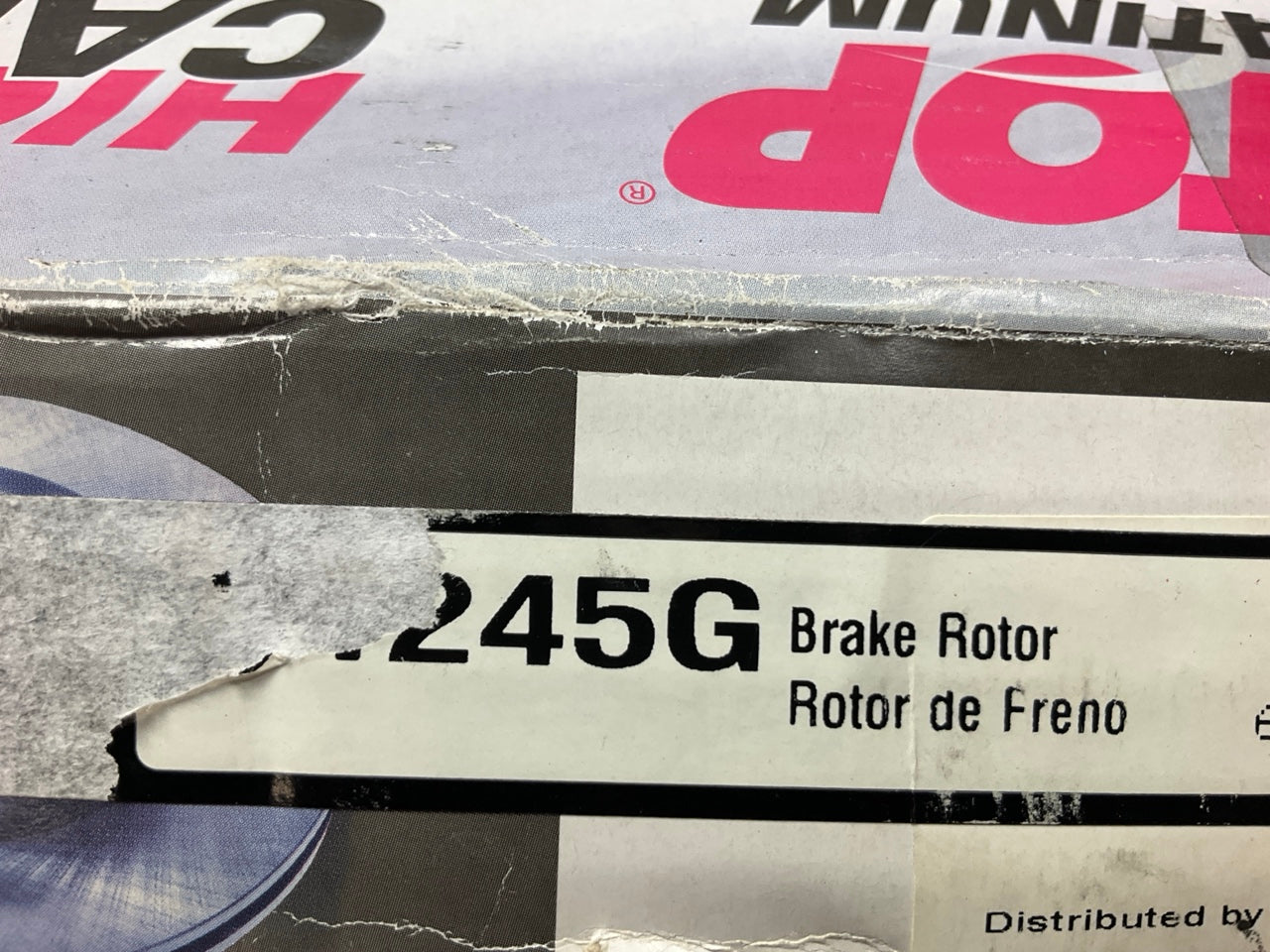 Pro Stop 31245G Rear Brake Rotor For 1997-01 Acura Integra, 1998-02 Honda Accord