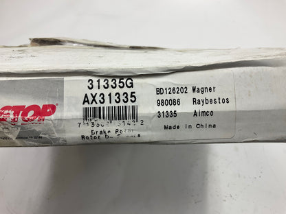 Pro Stop 31335G Rear Brake Rotor For 2003-2008 Hyundai Tiburon