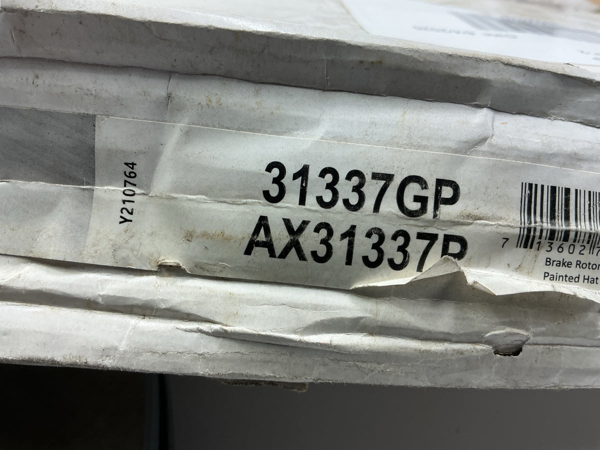 (2) Pro Stop 31337GP Front Brake Rotor