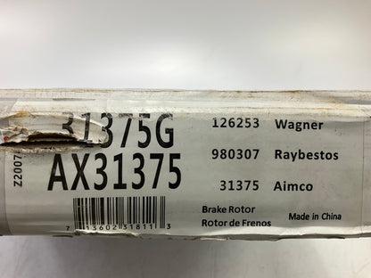 Pro Stop 31375G Front Disc Brake Rotor