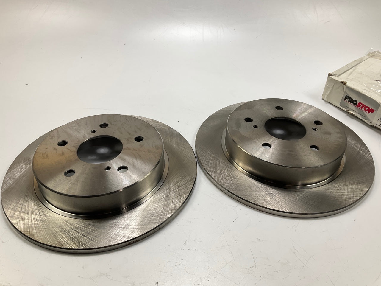 (2) Pro Stop 31498G Rear Brake Rotor For 2007-2013 Suzuki SX4