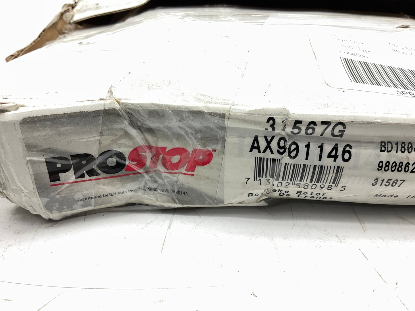 Pro Stop 31567G Rear Disc Brake Rotor For 2011-2016 Scion Tc
