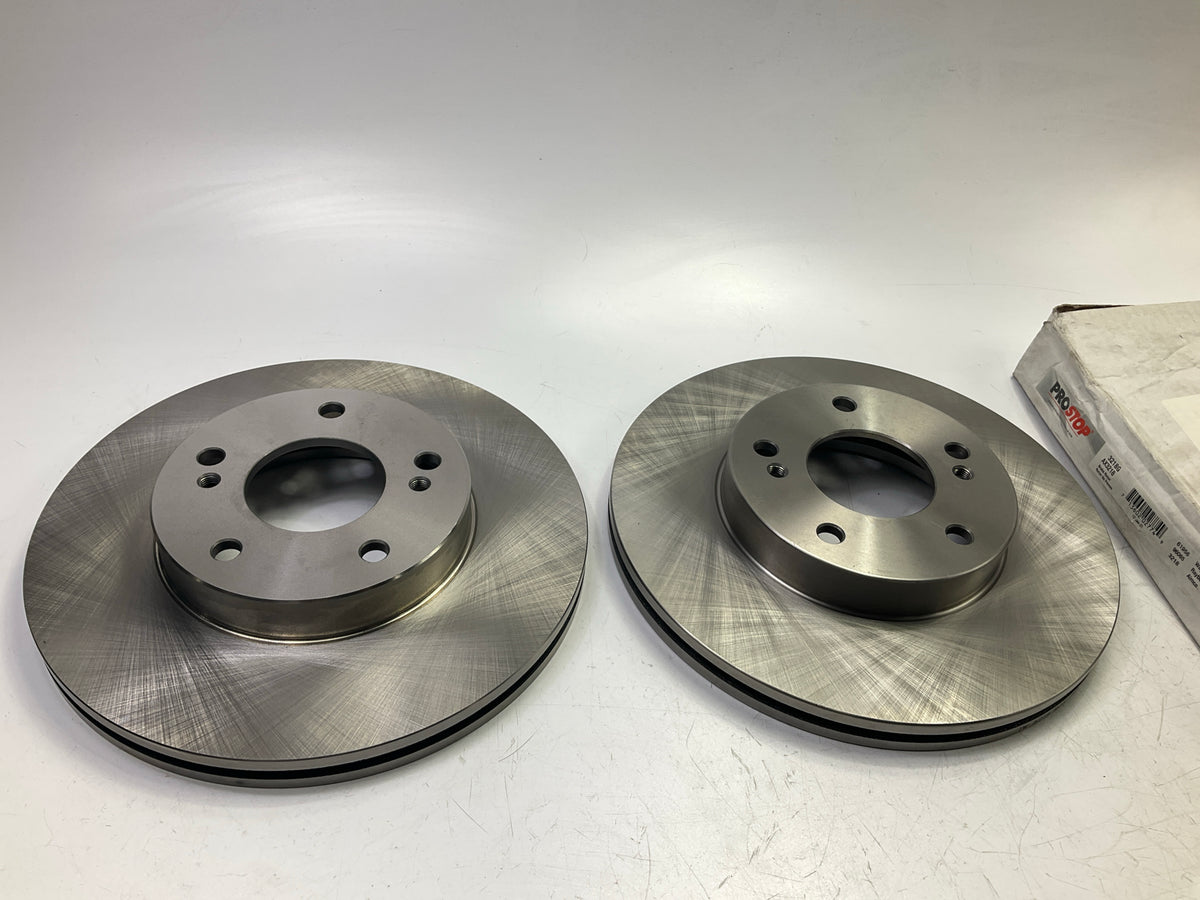 (2) Pro Stop 3218G Front Disc Brake Rotor 1996-1999 I30, 1998-1999 Maxima