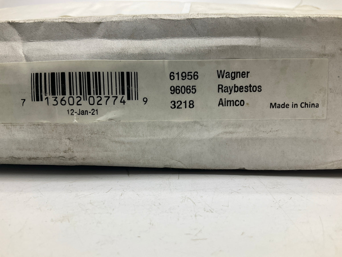 (2) Pro Stop 3218G Front Disc Brake Rotor 1996-1999 I30, 1998-1999 Maxima