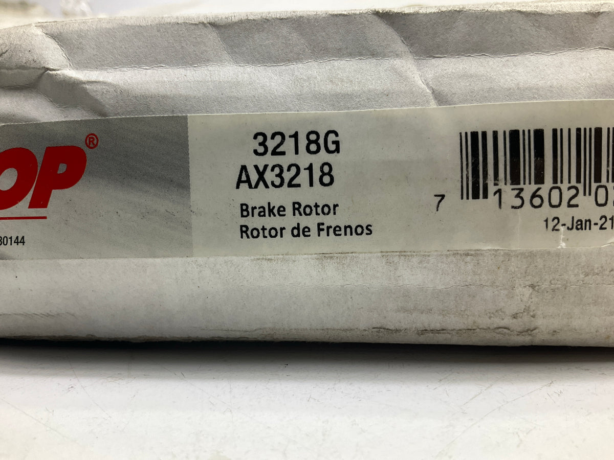 (2) Pro Stop 3218G Front Disc Brake Rotor 1996-1999 I30, 1998-1999 Maxima