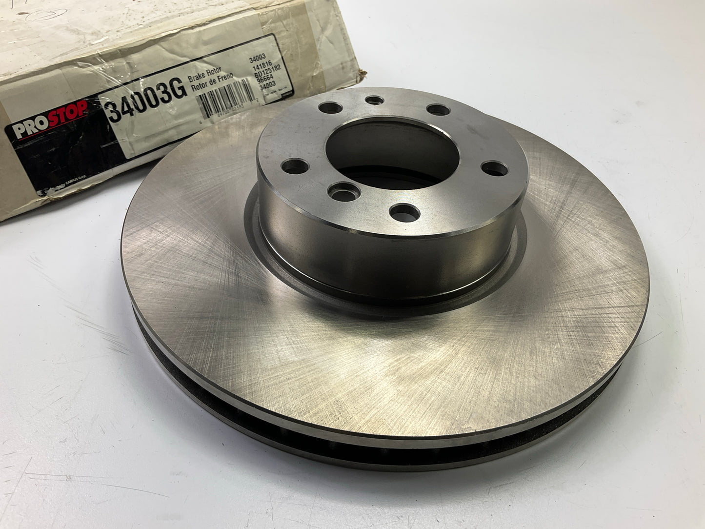 Pro Stop 34003G Front Disc Brake Rotor