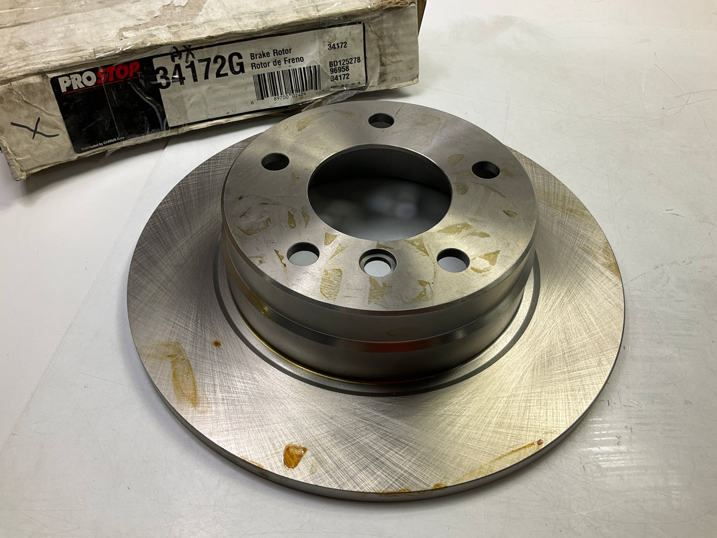 Pro Stop 34172G Rear Brake Rotor
