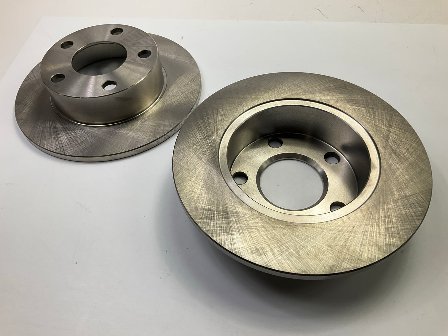(2) Pro Stop 34181G Rear Disc Brake Rotor For 1998-2001 Audi A6 Quattro