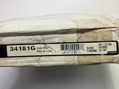 Pro Stop 34181G Rear Disc Brake Rotor For 1998-2001 Audi A6 Quattro