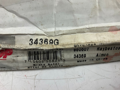 (2) Pro Stop 34369G Rear Disc Brake Rotor