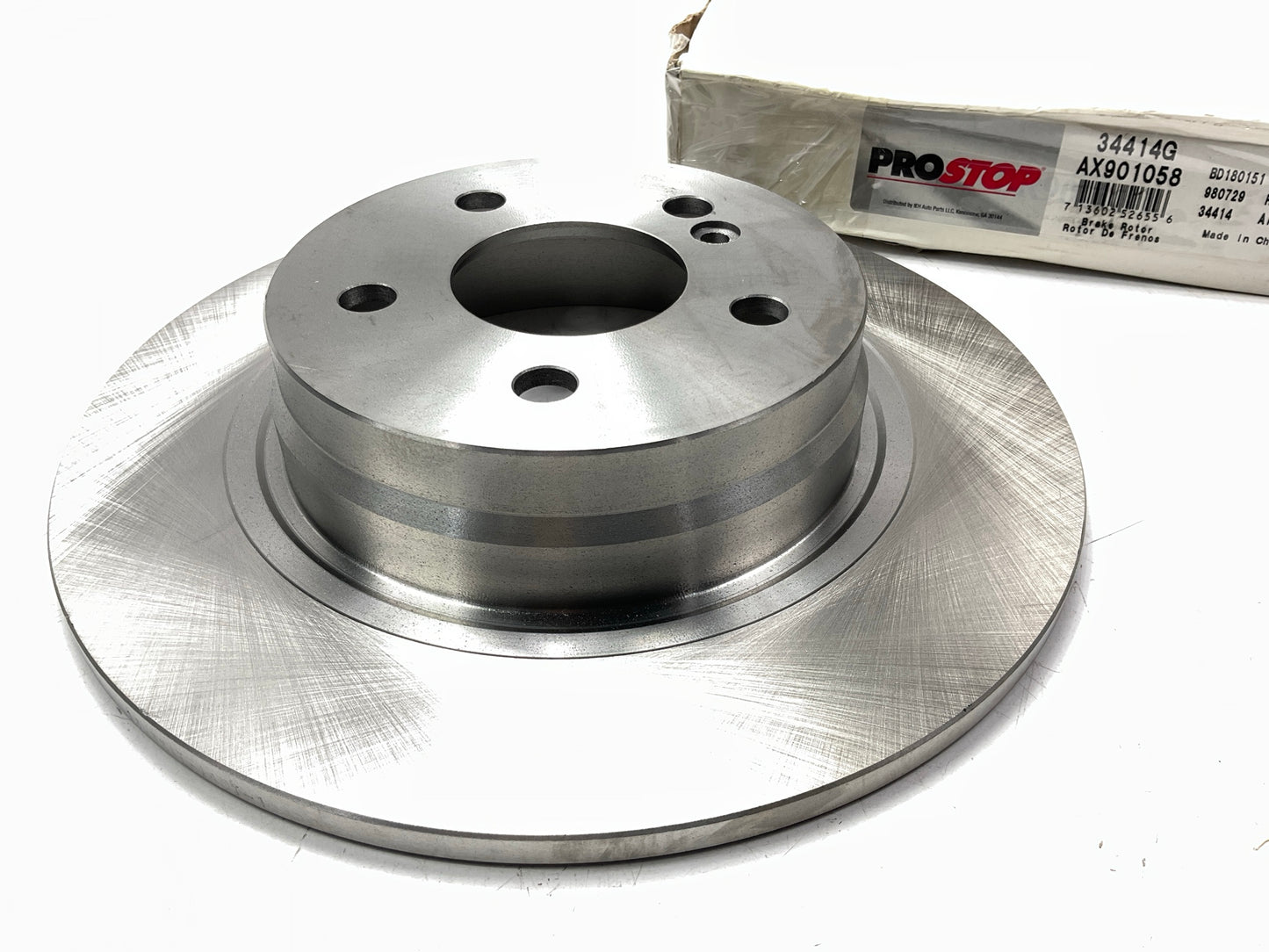 Pro Stop 34414G Rear Brake Rotor For 2012-2015 Mercedes-Benz C250, 2008-12 C300
