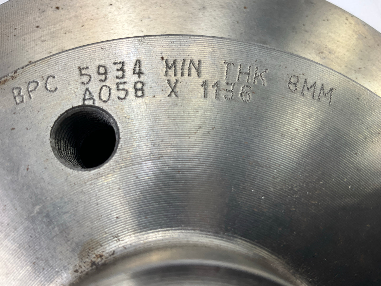 Pro Stop 3483G Rear Disc Brake Rotor And Hub Assembly