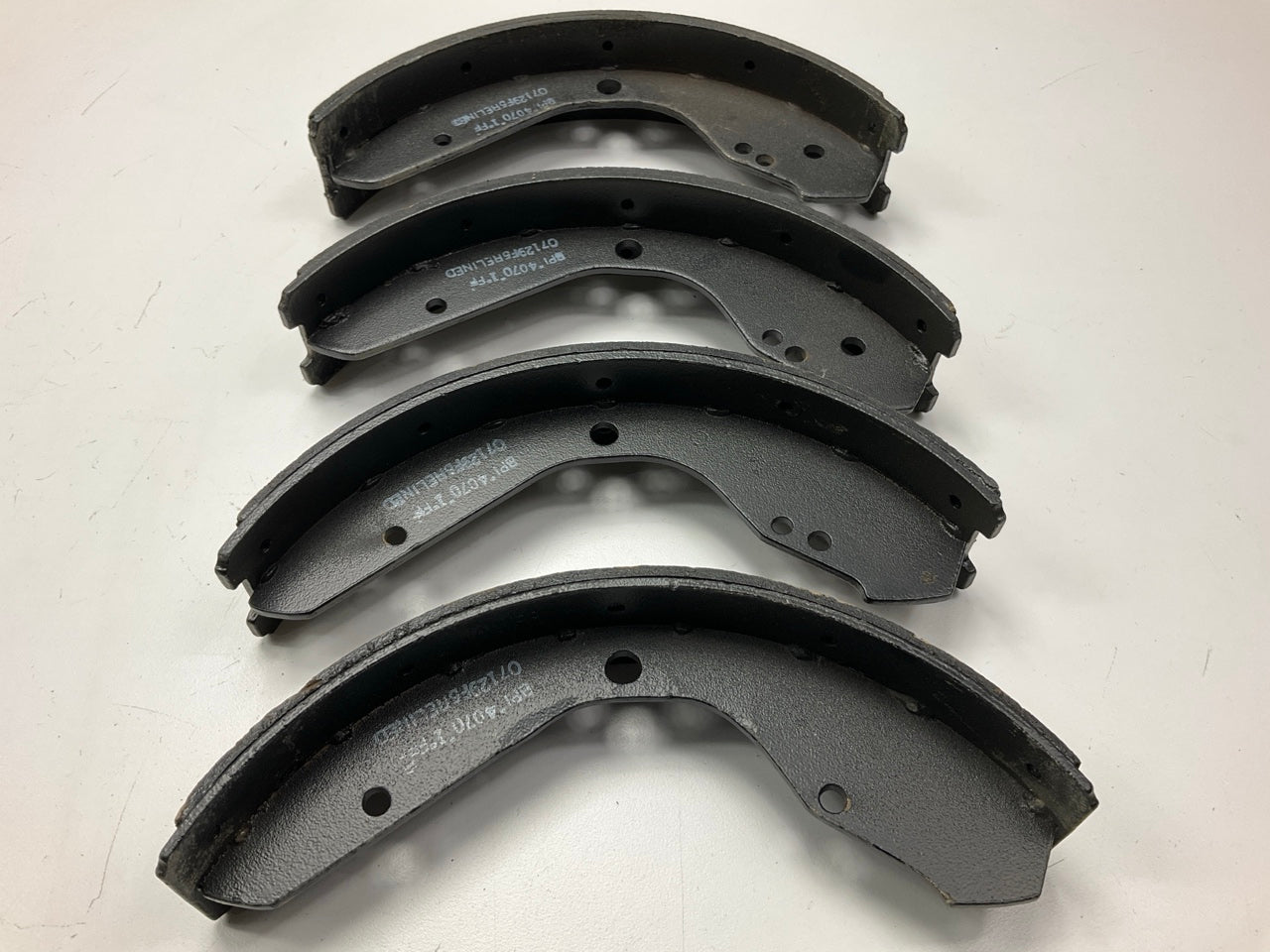 RELINED Pro Stop 392PB Front Brake Shoes 1971-79 VW Beetle, Super Beetle