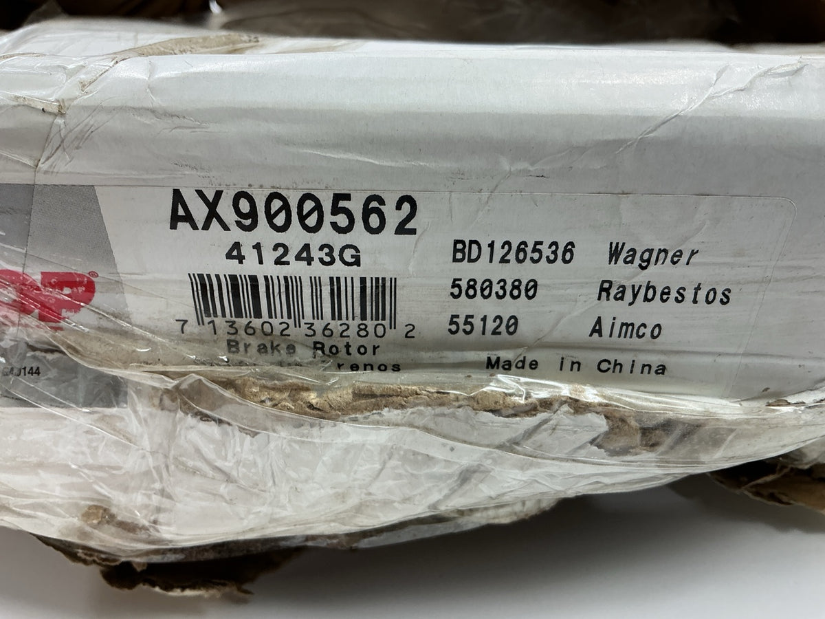 Pro Stop 41243G Rear Disc Brake Rotor