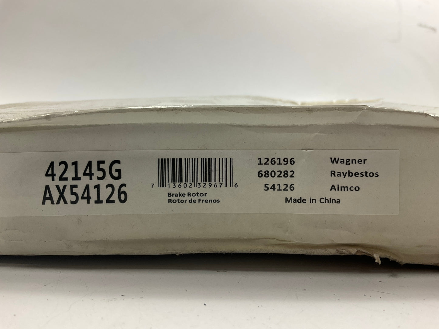 Pro Stop 42145G Front Brake Rotor