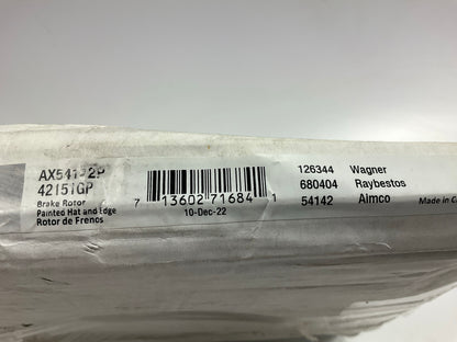Pro Stop 42151GP Front Disc Brake Rotor
