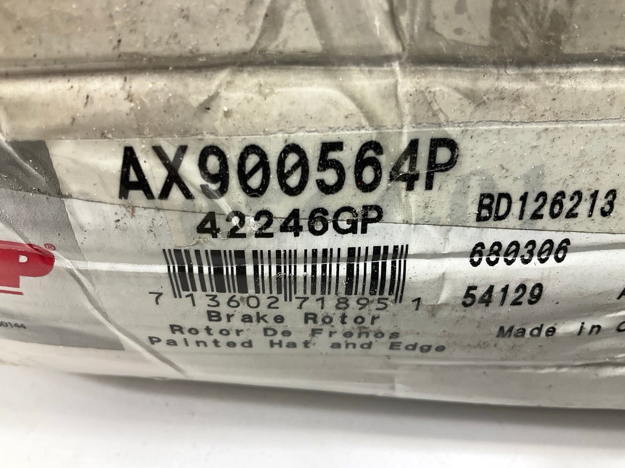 Pro Stop 42246GP Disc Brake Rotor And Hub Assembly - Front