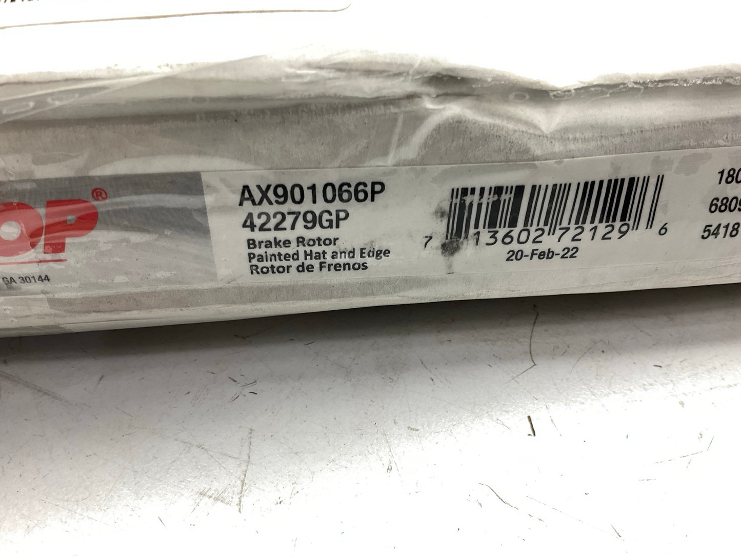 Pro Stop 42279GP Front Disc Brake Rotor