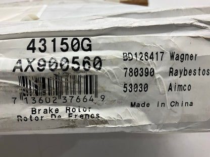 Pro Stop 43150G Rear Brake Rotor