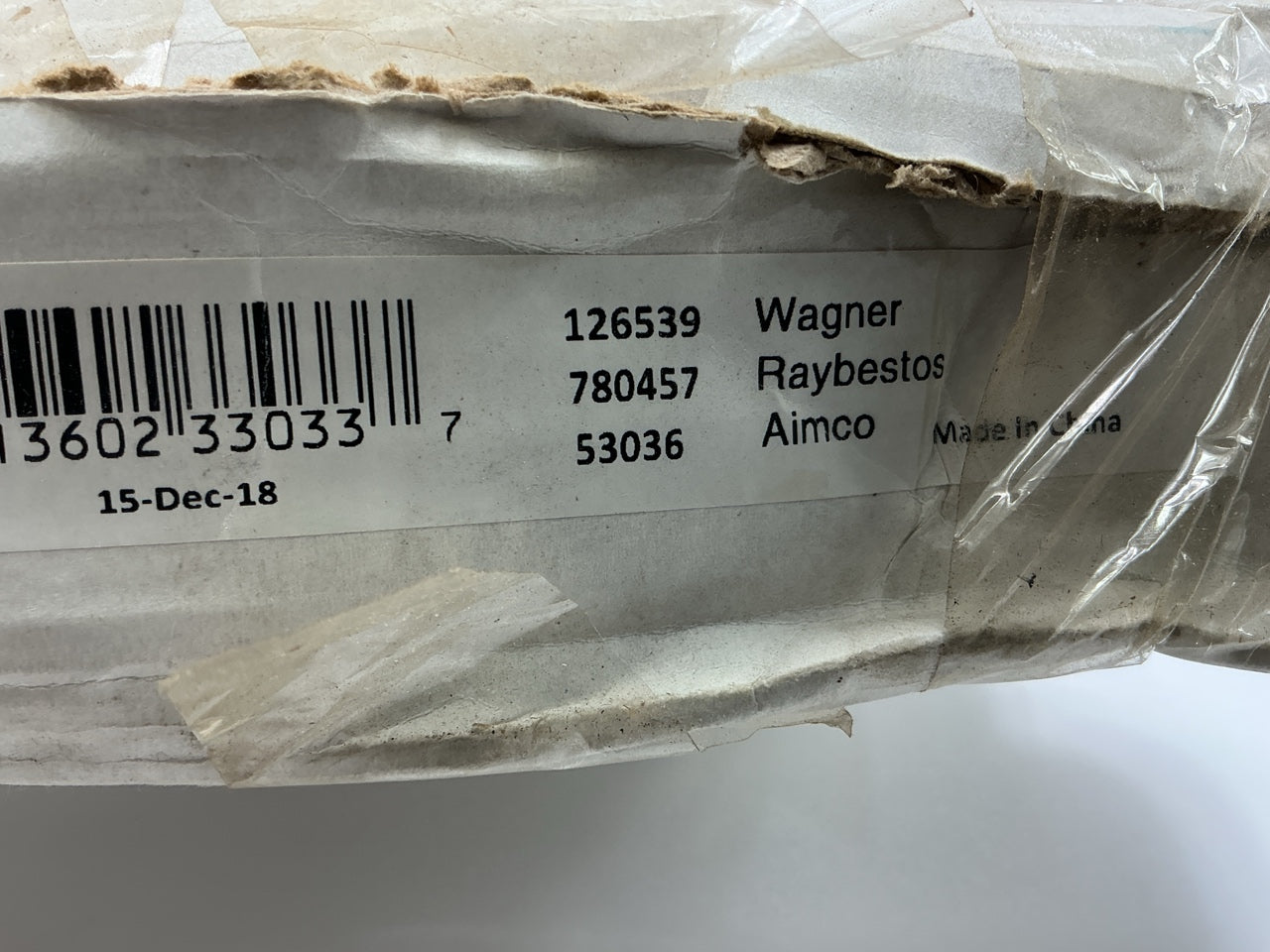 Pro Stop 43154G Rear Disc Brake Rotor