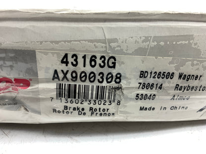 Pro Stop 43163G Front Disc Brake Rotor For 2007-2024 Sprinter 1500 2500 3500