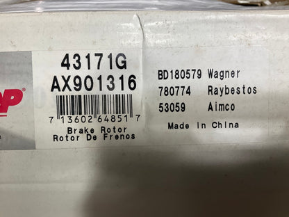 Pro Stop 43171G Front Disc Brake Rotor