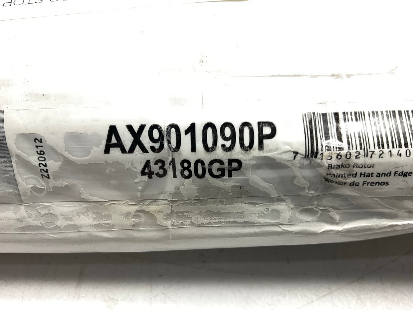 Pro Stop 43180GP Rear Brake Rotor