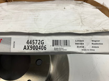 Pro Stop 44572G Rear Brake Rotor For 2004-2009 Kia Spectra, 05-09 Spectra5