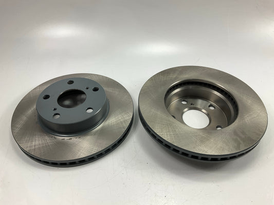 (2) Pro Stop 44586GP Front Disc Brake Rotor For 2005-2015 Toyota Tacoma