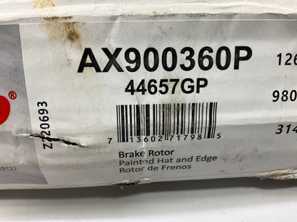 (2) Pro Stop 44657GP Rear Brake Rotor