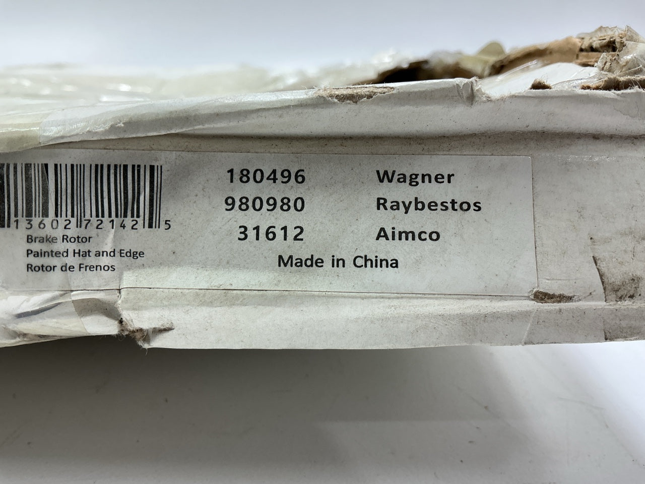 Pro Stop 44744GP Rear Brake Rotor