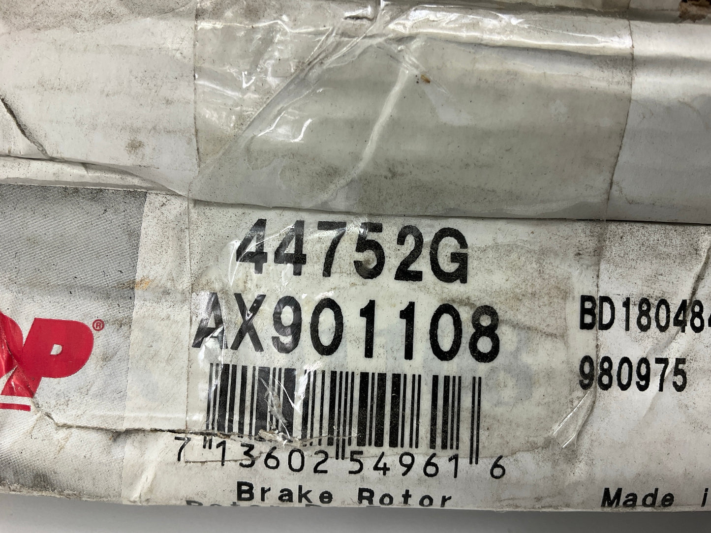 Pro Stop 44752G Front Disc Brake Rotor For 2012-2021 Nissan NV1500 NV2500 NV3500