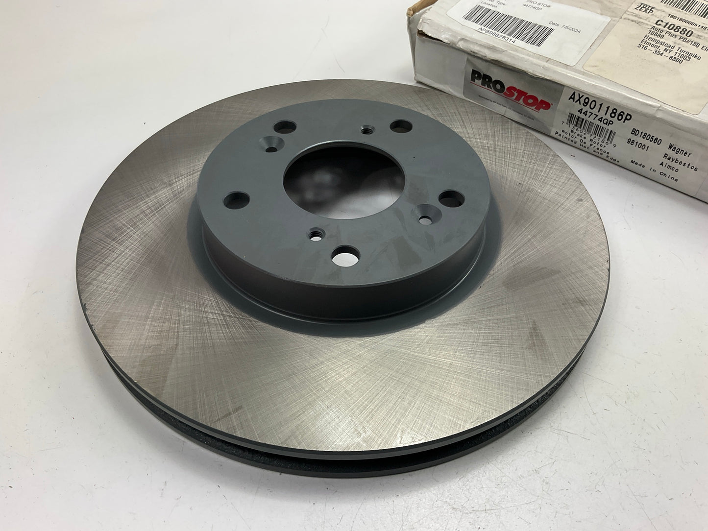 Pro Stop 44774GP Front Disc Brake Rotor For 2013-2017 Honda Accord