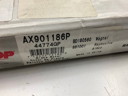 Pro Stop 44774GP Front Disc Brake Rotor For 2013-2017 Honda Accord