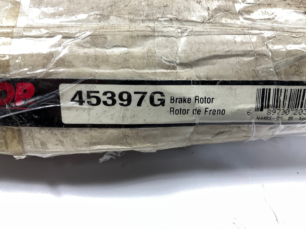 Pro Stop 45397G Front Brake Rotor