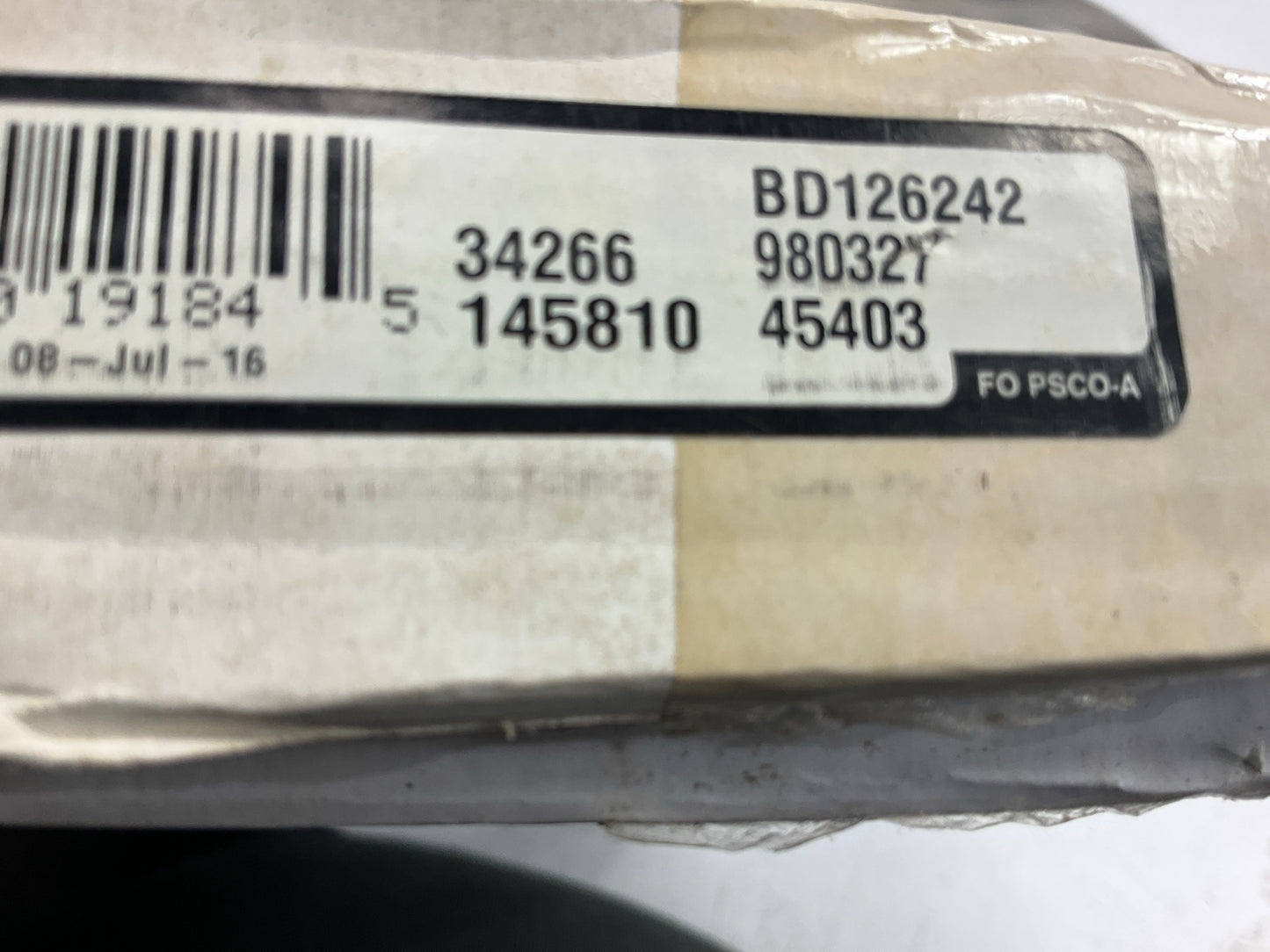 Pro Stop 45403G Rear Brake Rotor For 2003-2011 Saab 9-3, 10-11 9-3X