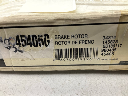 (2) Pro Stop 45405G Rear Disc Brake Rotor