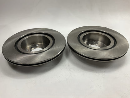(2) Pro Stop 45580G Rear Brake Rotor